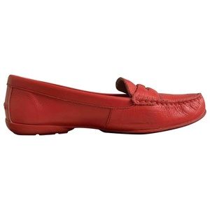 Coach leather loafers